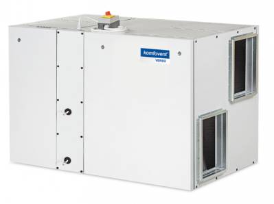 Приточно-вытяжная вентиляционная установка Komfovent Verso-R-2000-UV-CW или DX (L/AZ)